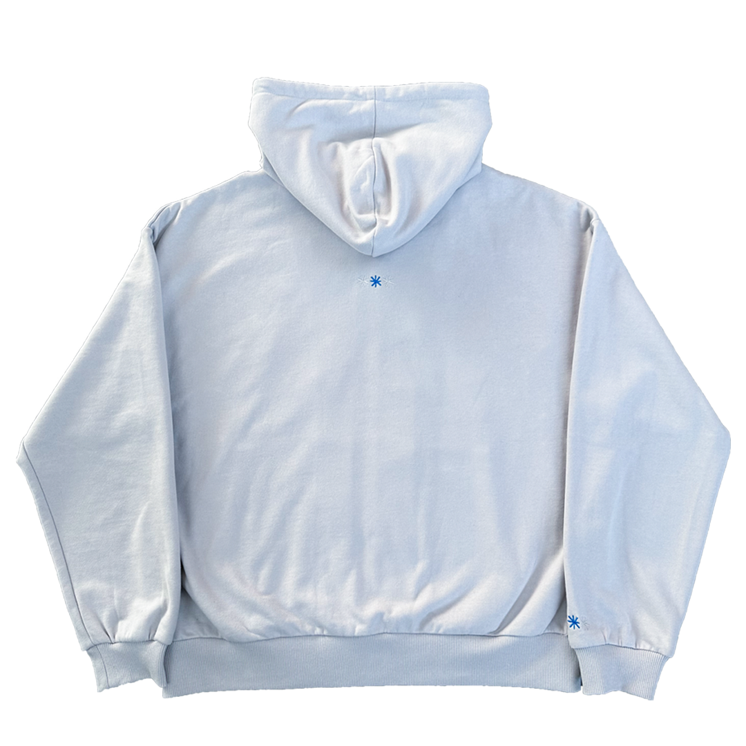 NKTSU ZIP EMBROIDERY GREY
