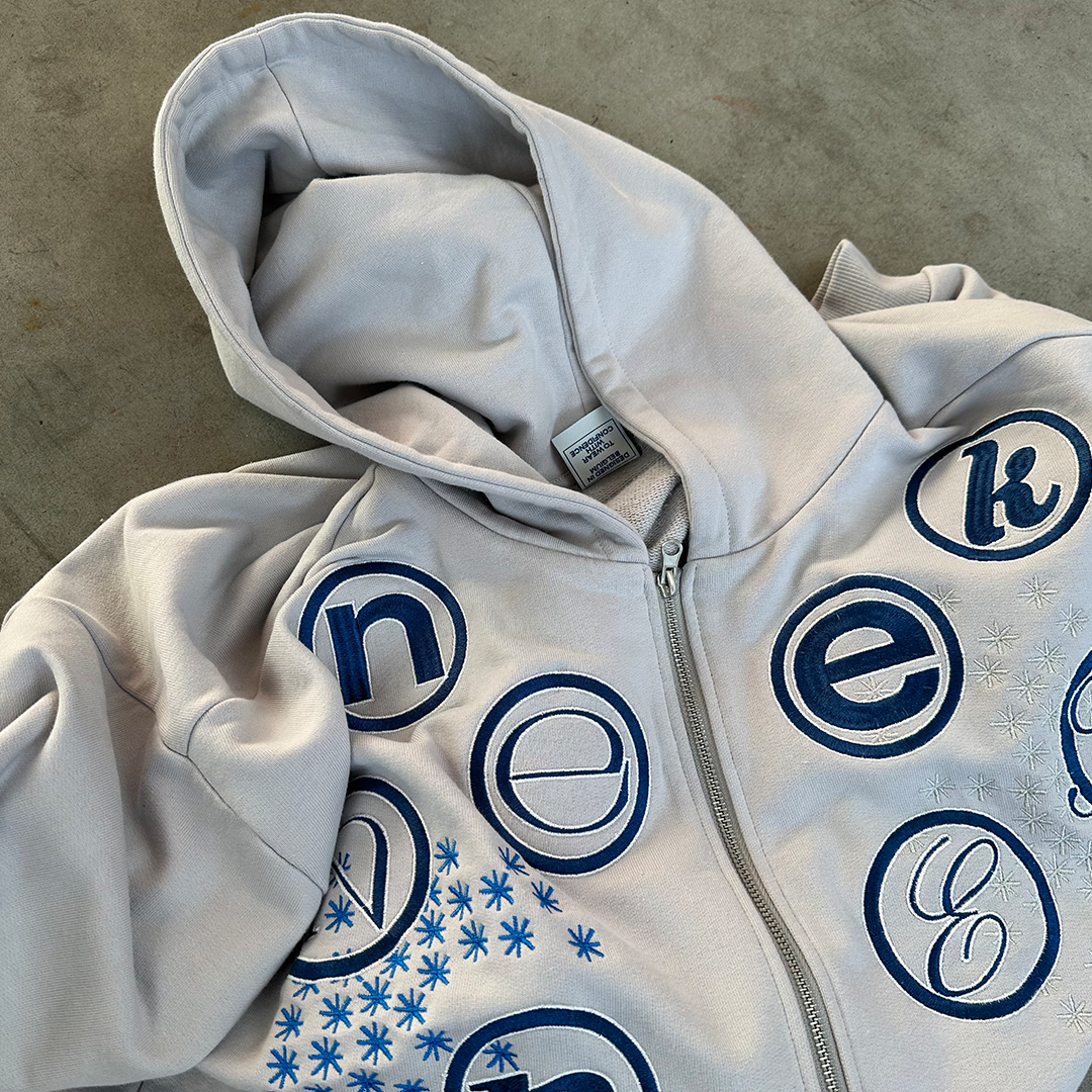 EMBROIDERY ZIP///SS25