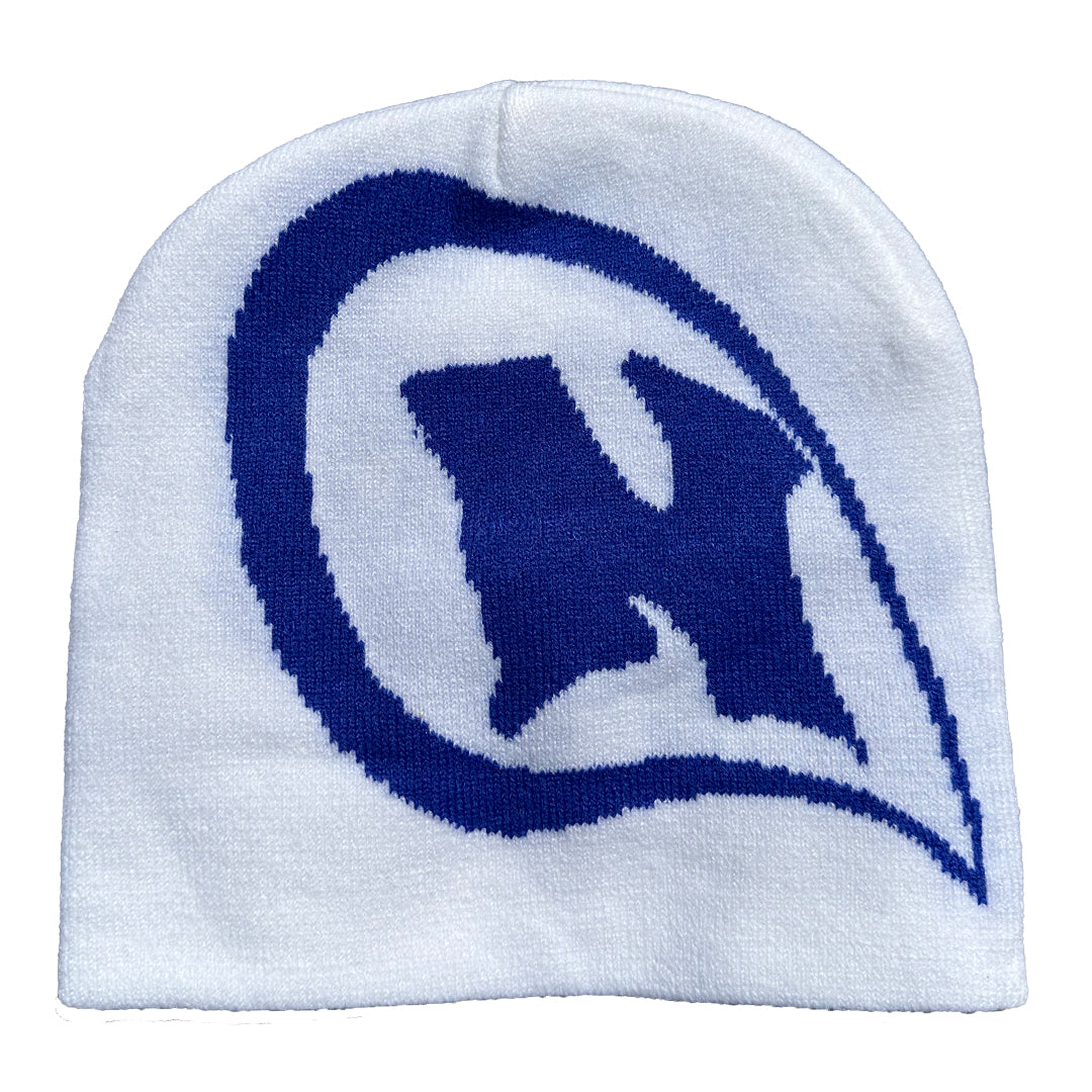 WHITE NKTSU BEANIES